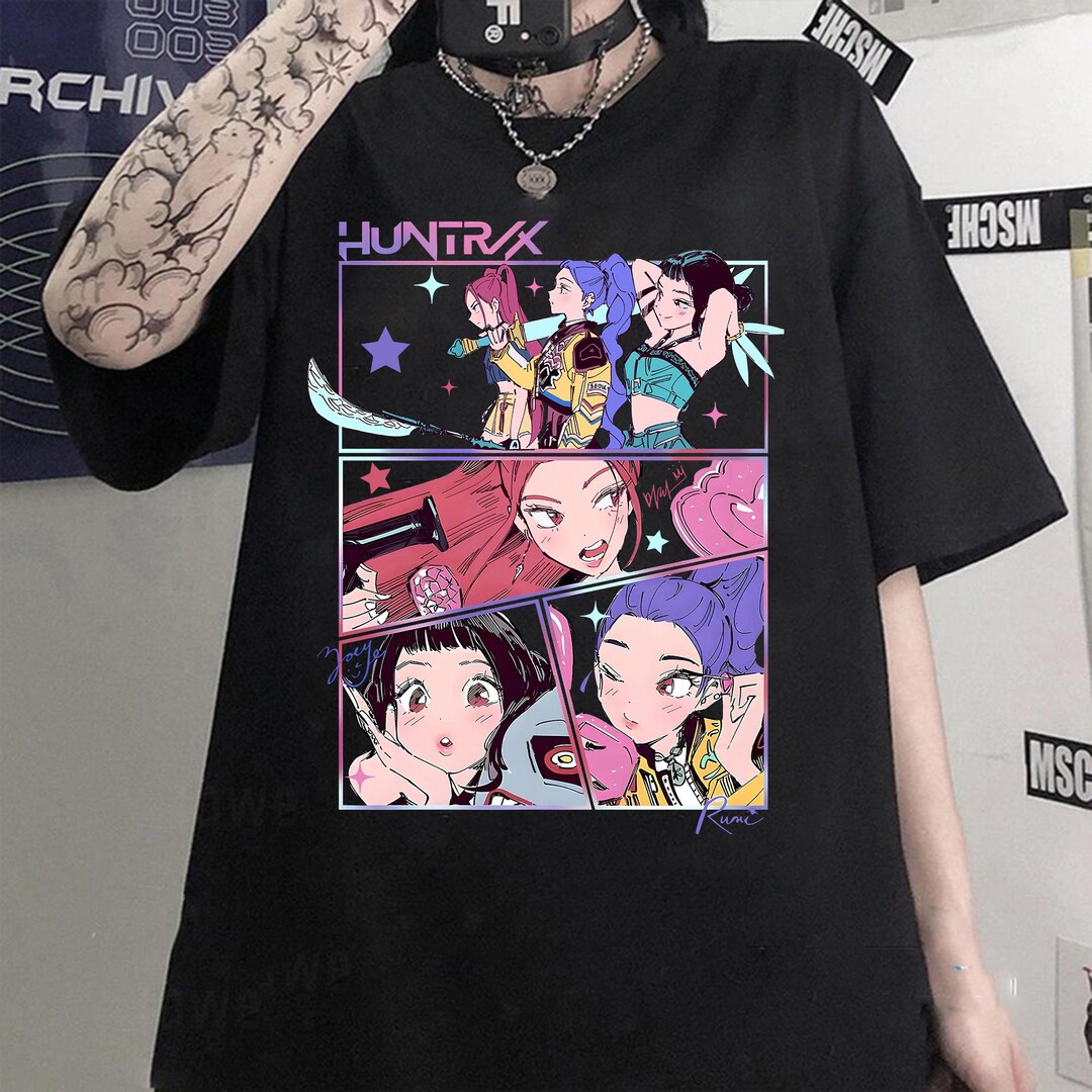 Buy Kpop Huntrix Png, Kpop Demon Hunters Png, Saja Girls Png, Anime ...