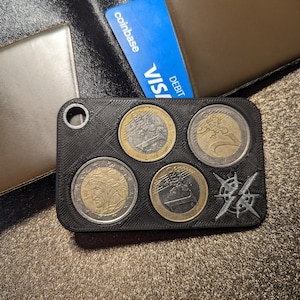 Organizador compacto de monedas Euro Stash