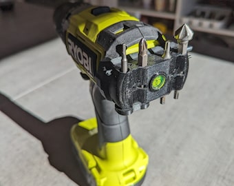 Ryobi One+ HP Magnetic Bit Holder with Level (Full Size/Compact sizes available)