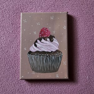 Acrylbild &quot;Cupcake&quot;