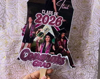 Abanicos de graduación personalizados