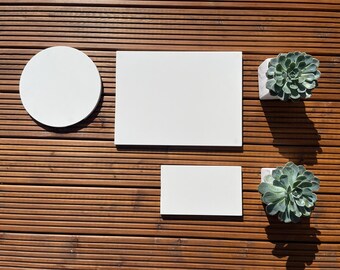 3-pcs set Cutting Boards - Bianco Assoluto