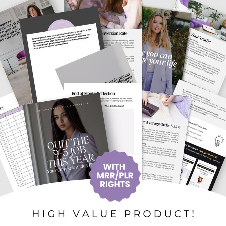PLR Ebook PLR Digital Product Master Resell Rights Ebook Canva Digital ...