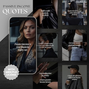 Mall för MRR PLR för Instagram-inlägg Instagram-citat Återförsäljningsrättigheter Digital produkt Private Label-rättigheter PLR Digital marknadsföring Passiv inkomst