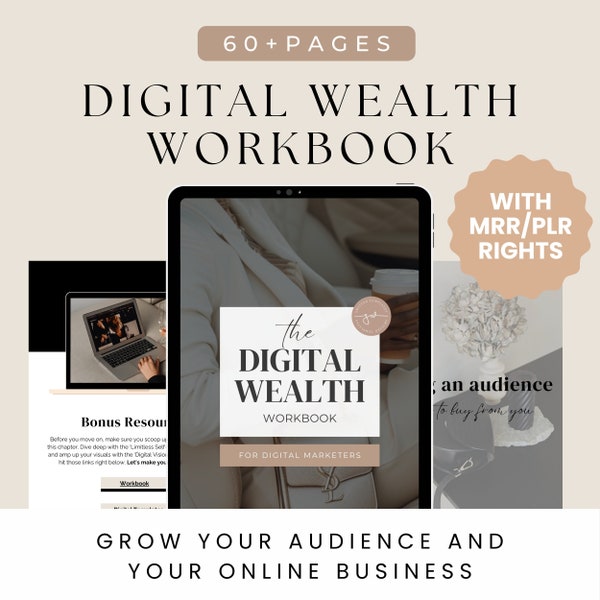 PLR Digital Product Master Resell Rights Canva Ebook Digital Marketing PLR Templates Sell as your own Sell on Etsy Passive income ebook