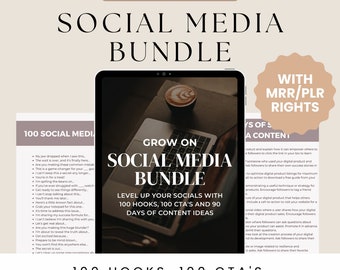 PLR Ebook PLR Digital Product Master Derechos de reventa Guía de redes sociales Marketing digital PLR Plantilla Ingresos pasivos Ebook Guía de Instagram