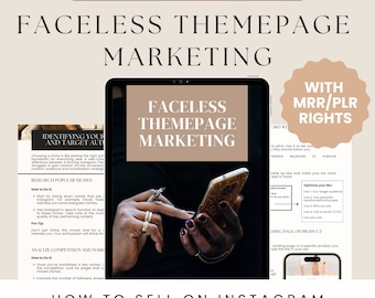 PLR Ebook PLR Digital Product Master Resell Rights Digital Marketing MRR Template Passive income Ebook Faceless Marketing Resell rights