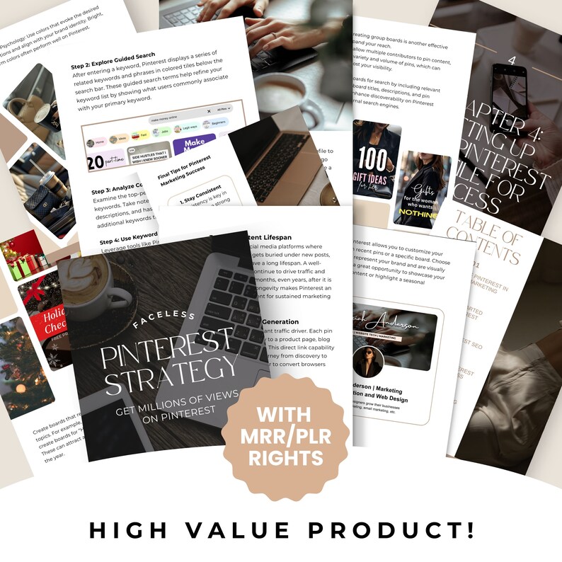 Mrr Digital Product Pinterest Guide PLR Digital Product Master Resell ...