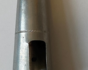 Vintage MADE IN ENGLAND Airflow Nickel woodwind Mouthpiece Cover