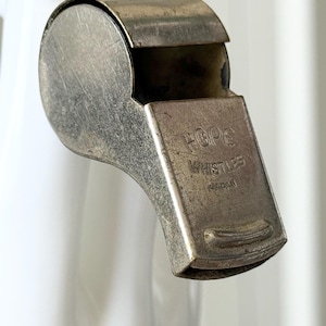 1950 Vintage Police Whistle by Hope Whistles, Japan