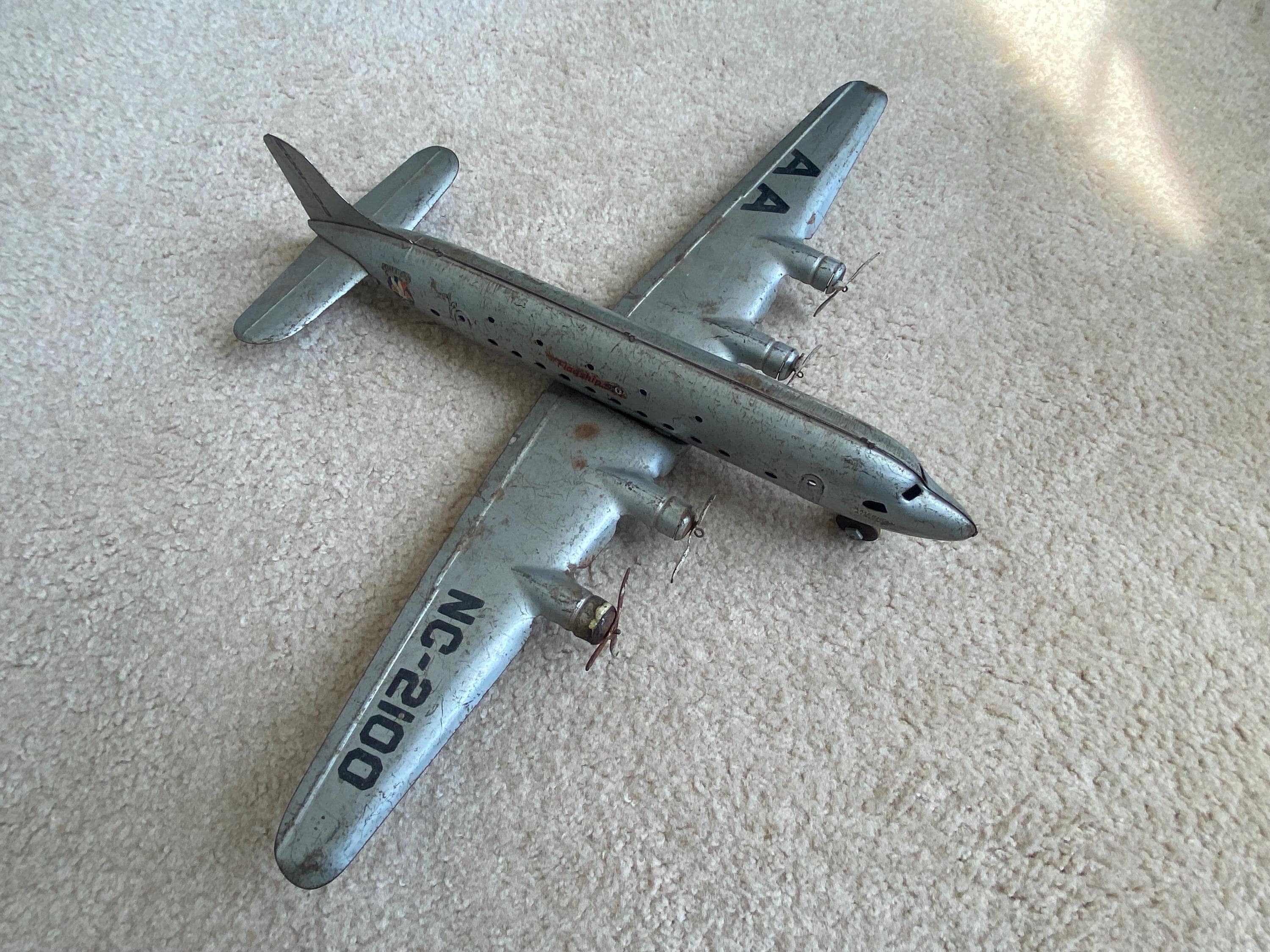置物 40s vintage plane Europe 1940 Year of Manufacture Vintage Manufacture Diecast