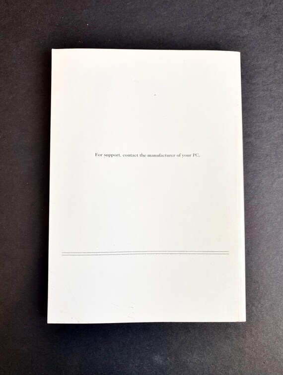 Vintage MS-DOS 6.2 Concise User's Guide Book 1993 - Etsy