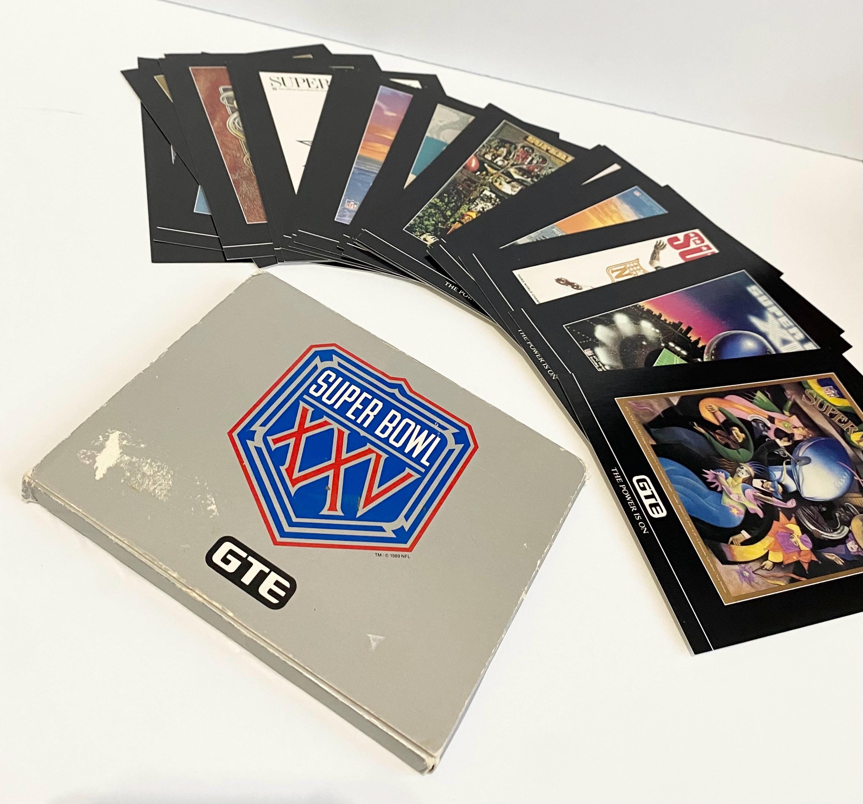 super bowl xxv limited edition silver anniversary card set Super Bowl XXV Limited Edition Silver Anniversary Commemorative Card S main image 0