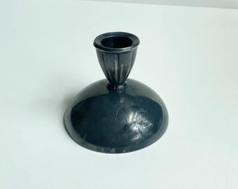 Vintage Silver-plated Candle Holder, Domed base, Oneida Silversmiths