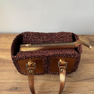 Bolso de piel metalizado, bolso de noche, bolso de beca, bolso de mano tipo sobre, bolso con purpurina, bolso de fiesta con purpurina, bolso dorado metalizado