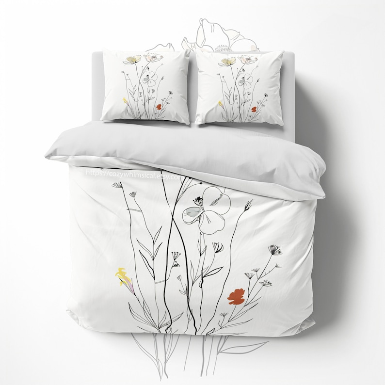 Bedding Cotton Duvet Cover Set Bedspread Quilt Cover Aesthetic Bedroom Zipper Closure