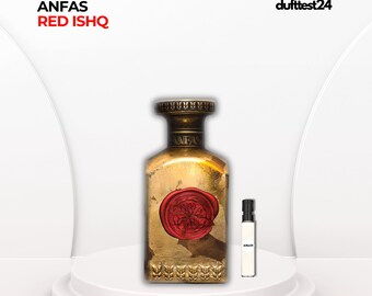 Anfas - Red Ishq - Duftprobe 2/3/5/10ml Sample Unisex 100% Original