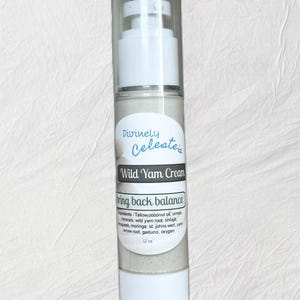 Sovereign Balance Wild Yam Cream / Talg + Shilajit / Botanische bodycrème / Vitex / Guduchi / Kleine batch kruidenapotheker