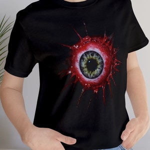 Eyeball Gore Horror Unisex T-Shirt