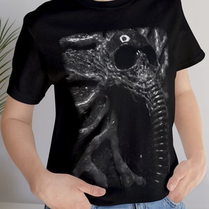 Giger Skull Biomech Unisex T-shirt