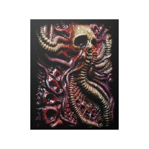 Skull Tube Biomechanical POSTER Print