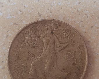 200 lire 1981 wrong edition