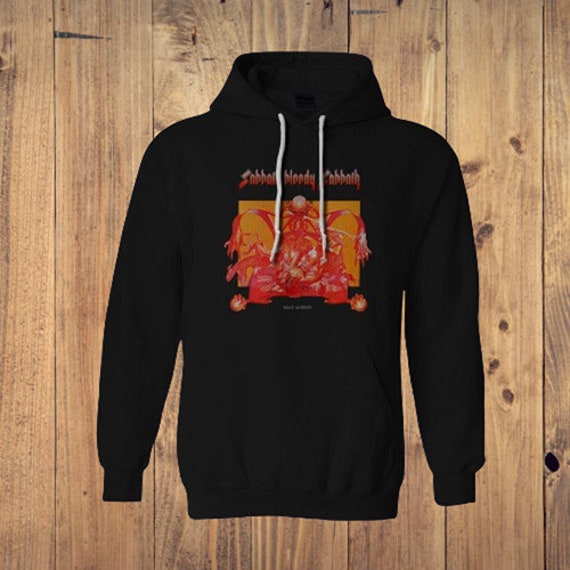 New Vintage Sabbath Bands Music Hoodie| Black Log… - image 2