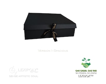 14x14x4'' Large Elegant Gift Box | Spacious Luxury | Special size 1 | 35×35×10