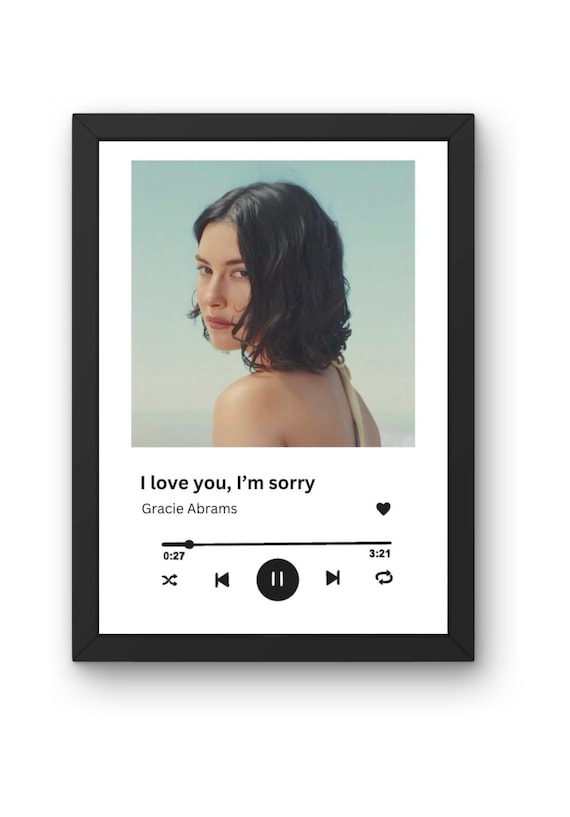 グレイシーエイブラムス - I Love You, I'm Sorry ポスター 【公式通販】