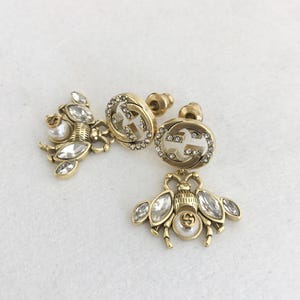 Vintage Stylish Gucci Bee earrings