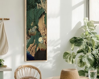 Ukiyo-e Canvas Print | Japanese Samurai & Nature Art