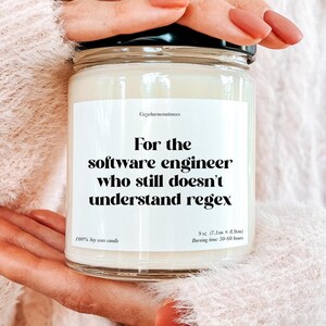 Funny Software Engineer Candle, Funny Gift for Software Developers, Software Engineer Gag Gifts, New Coders Gift, Funny Software Dev Gifts