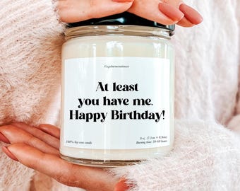Funny Happy Birthday Candle Gift, Funny Gift for Her Him Bff Coworker, Birthday Humor Candle, Best Friend Humor Gift, Funny Birthday Present