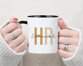 Regalo de Recursos Humanos, Taza Personalizada de RR. HH., Taza para Director de RR. HH., Taza para Oficina del Equipo de RR. HH., Regalo de Agradecimiento de Recursos Humanos, Taza para Gerente de RR. HH.