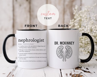 Nephrologist Mug Gift for Kidney Specialist Doctors, Gift for Nephrology Doctors, Nephrologist Appreciation Gift, Kidney Doctor Gift Ideas