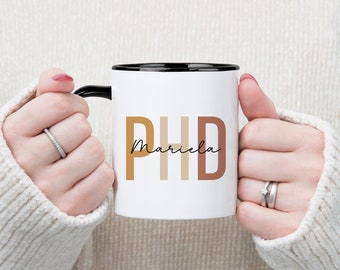 Personalized PHD Mug, Doctor of Philosophy, Custom New Phd Gift, Phd  Gift Ideas, Grad School Gift,  Doctor Graduate Scientist Grad Student