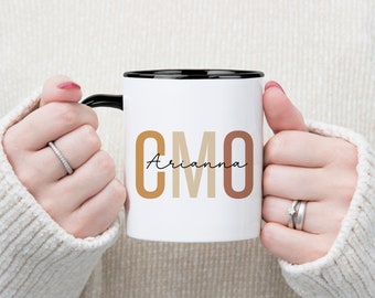 Personalized CMO Mug, Chief Marketing Officer Gift, Custom New Cmo Gift, Cmo Gift Mug, Gift for Cmo, Marketinng Manager Gift, Cmo Coffee Mug