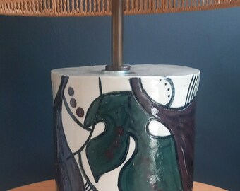Hand made lamp base.
