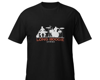 Long Boogie Combo Logo, Black - Unisex Basic Softstyle T-Shirt
