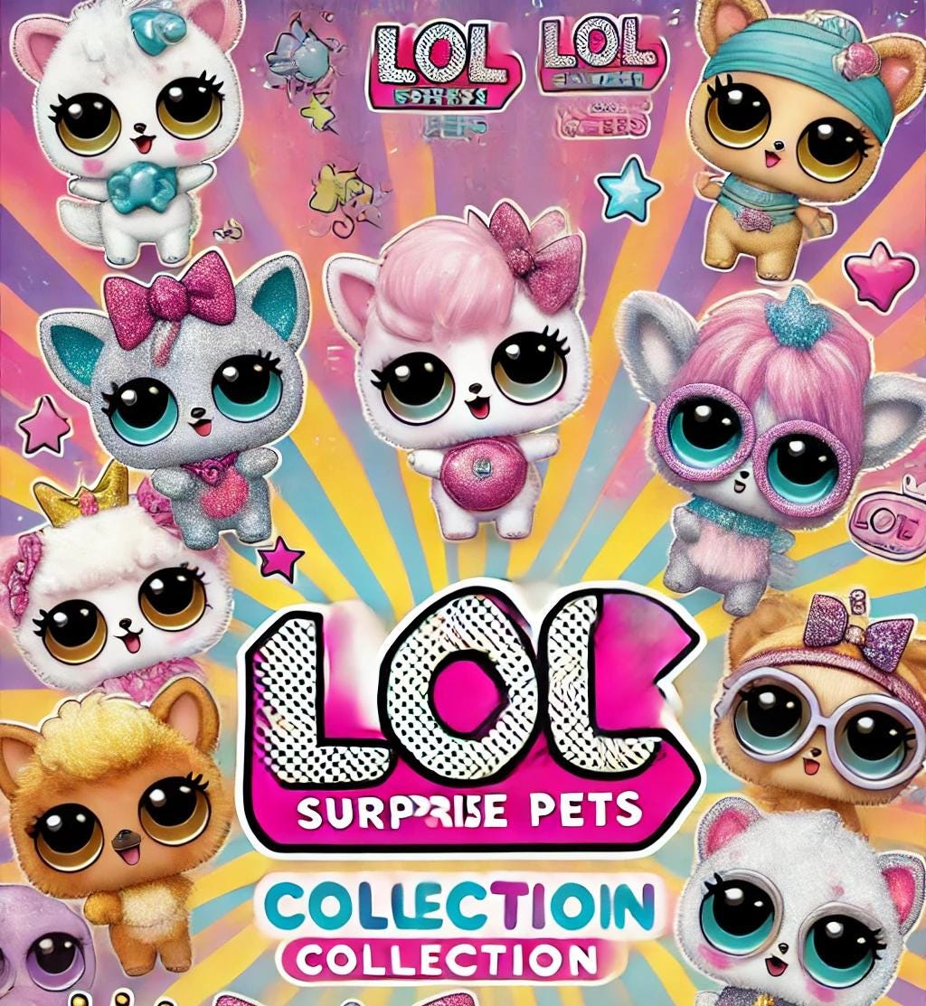 Lol Pets Collection Coloring Book 42 Images Etsy Canada