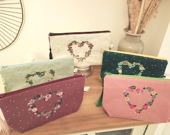 makeup bag, beauty pouch, makeup bag for women or children