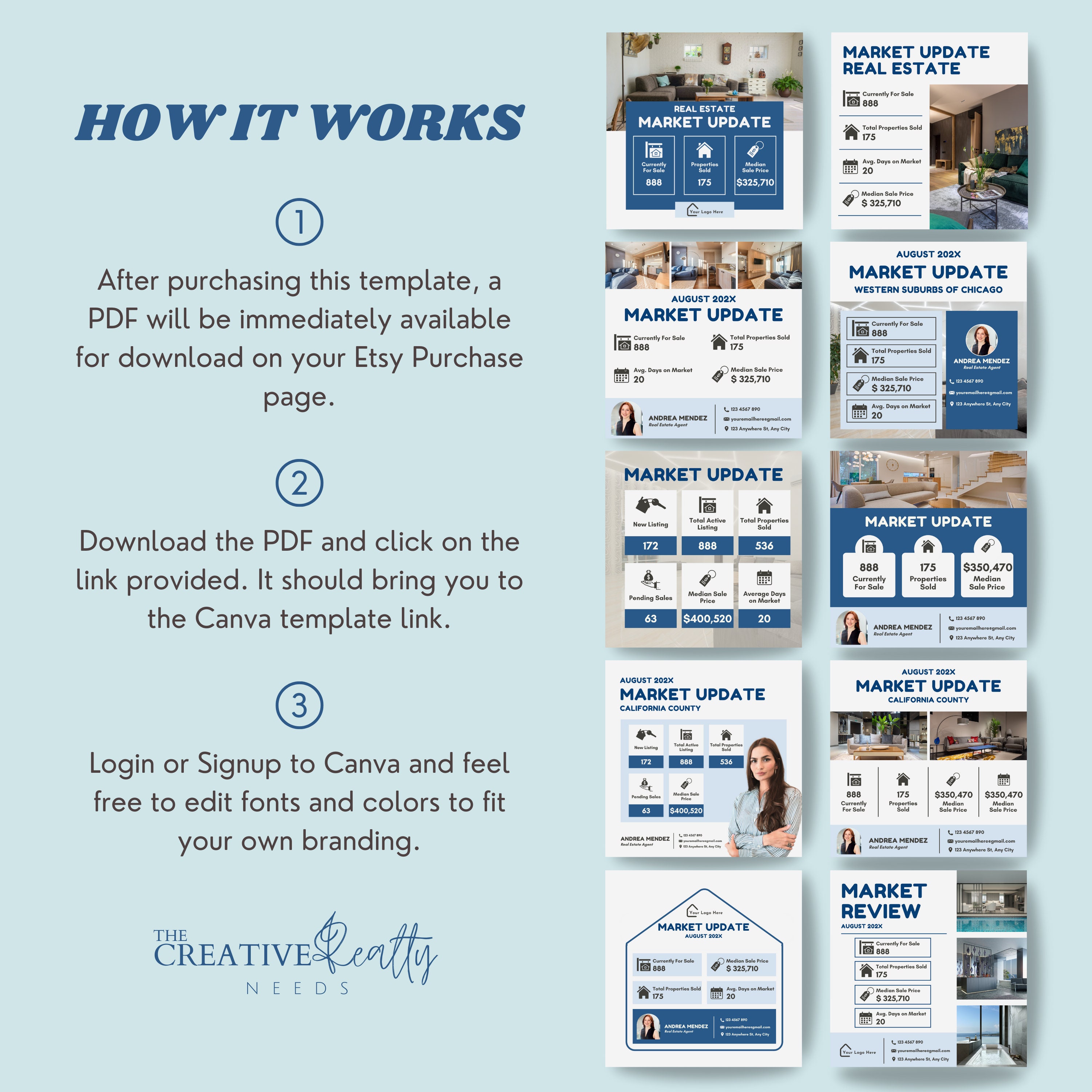 10 Market Update Realtor Instagram Posts, Real Estate Agent Social ...