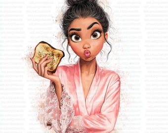 Black Woman Self Care Clipart Bundle, Sassy Afro Girl JPEG Art for Crafts, Projects, Scrapbook