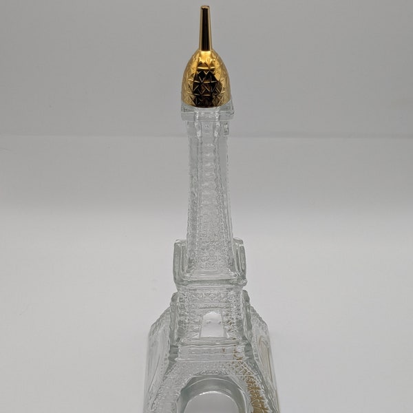 Avon Glass - Eiffel Tower Collectible Glass Perfume Cologne Bottle