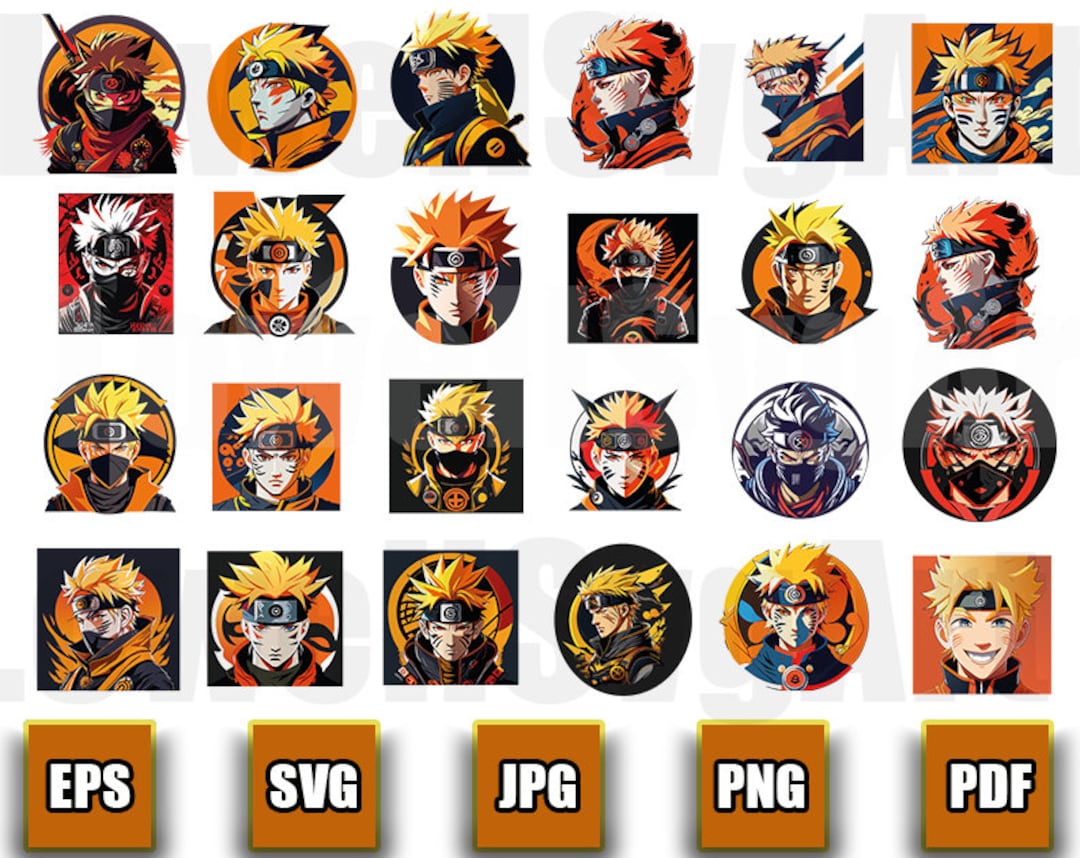 Anime Png Anime Vector Anime Svg Anime Cutfile Anime - Etsy UK