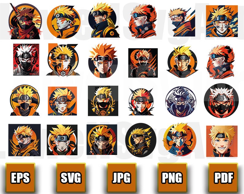 Naruto logos, Naruto anime logo, png