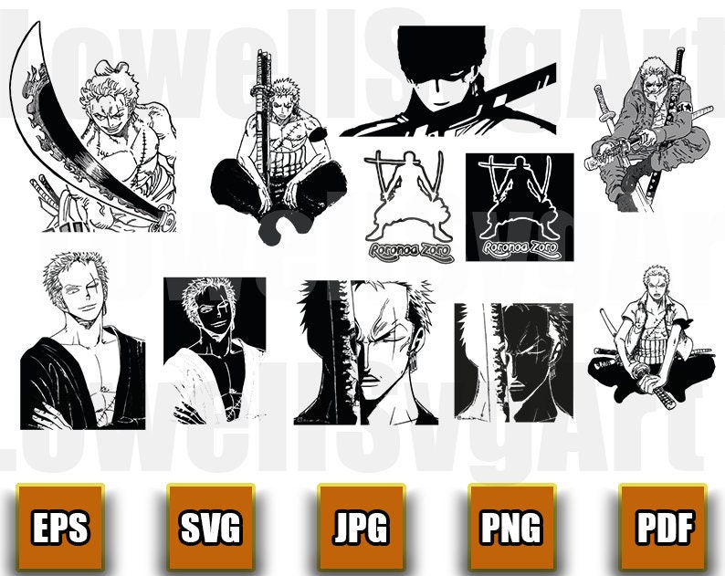 Roronoa The Team Mugiwara - One Piece Roronoa Zoro Ii Green Full Set  Cosplay Costume - Free Transparent PNG Download - PNGkey