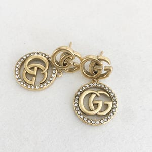 Vintage Stylish Gucci Diamond earrings