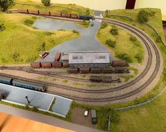 Model Railway Train Layout, Built to Order, N Gauge Fully Scenic