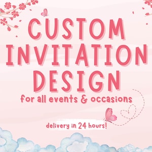 Assumimi, Assumi un grafico, Modelli di invito, Design di invito per tutte le occasioni, Su ordinazione, Design personalizzato